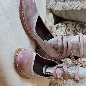 Freebird Pink Strappy Heels